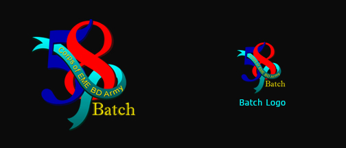 58 Batch 3D logo
