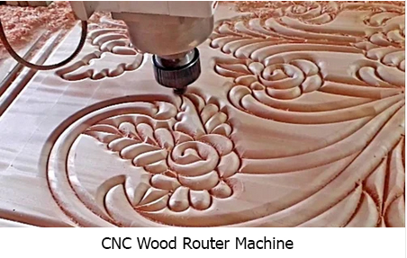CNC wood router machine