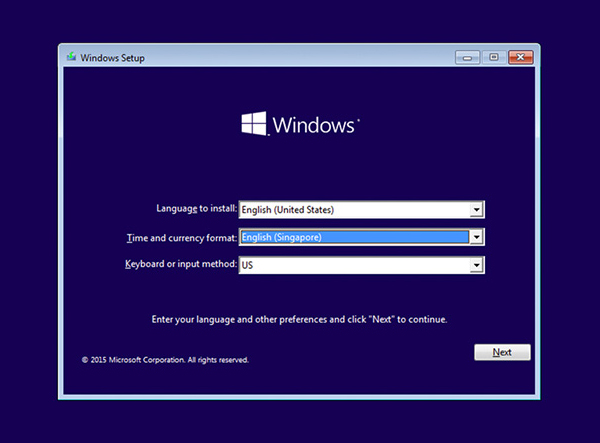Windows Language