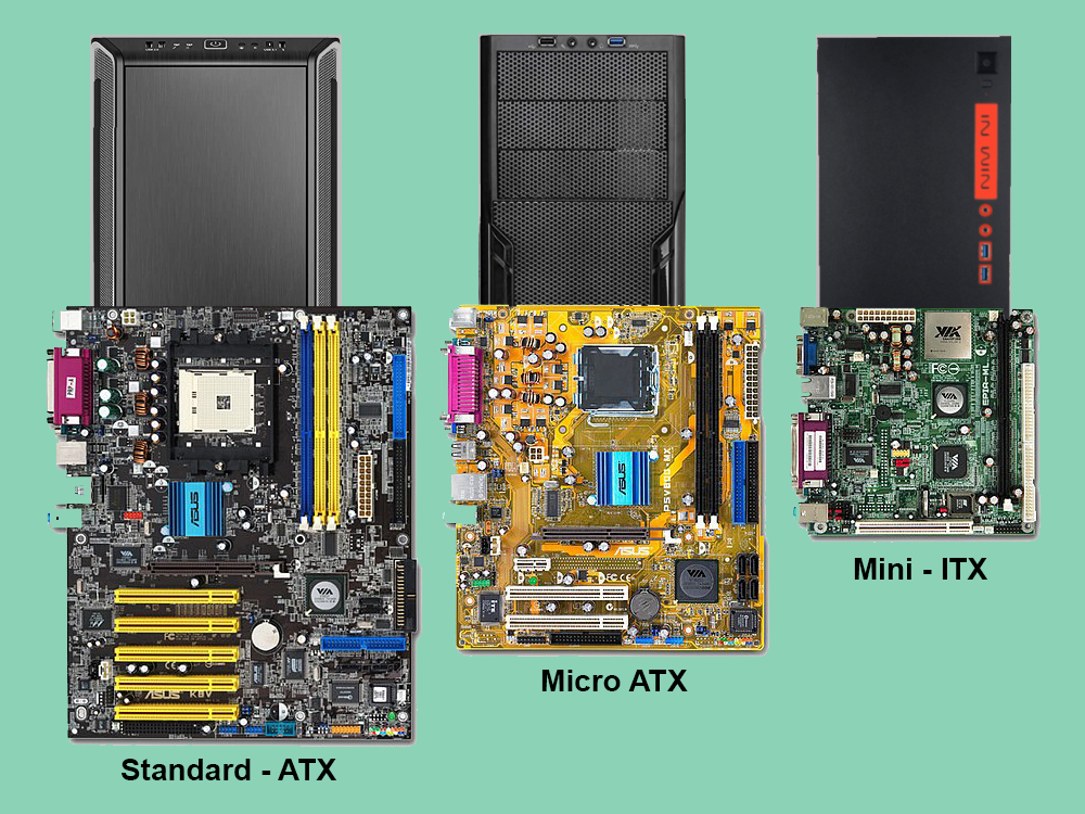 How many components are there in motherboard